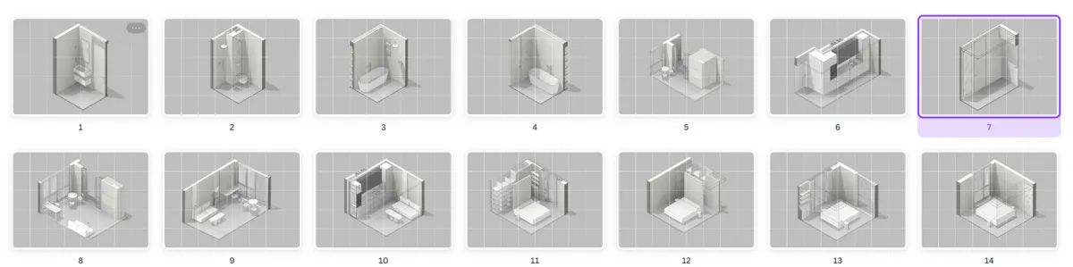 Planning and 3D layouts