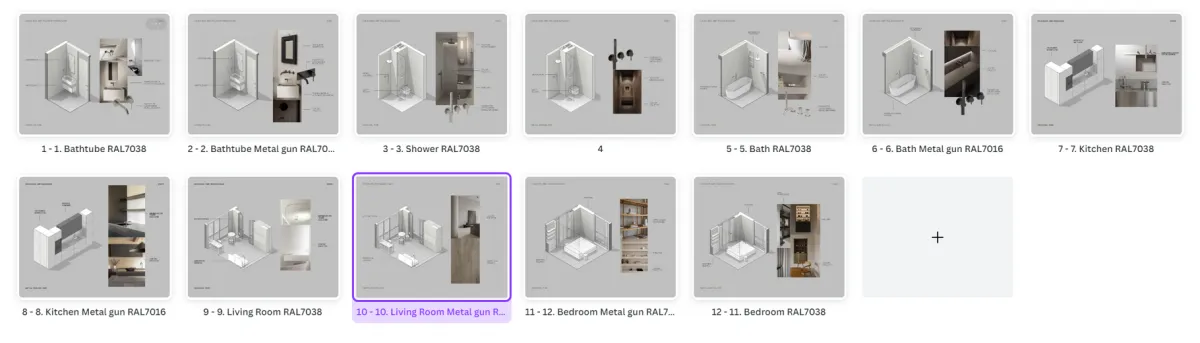 Mood boards and style selection